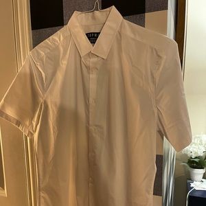 White button down shirt, topman, muscle fit